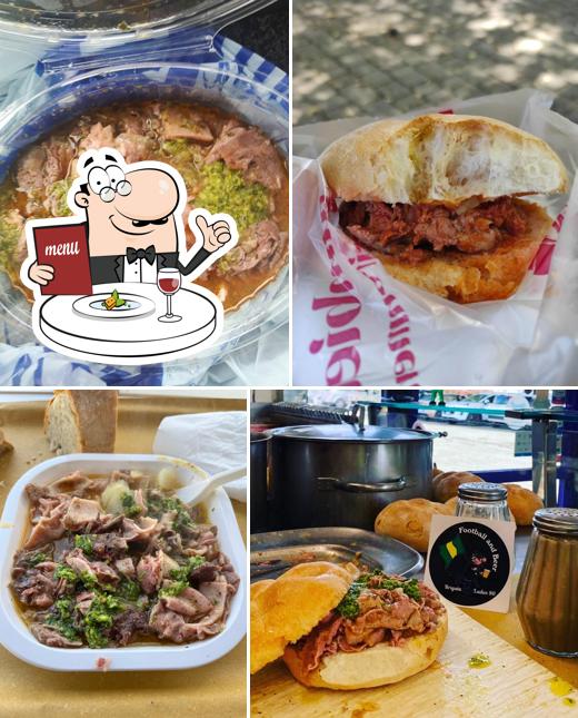 Panino con maiale stirato al DA I' CURIO