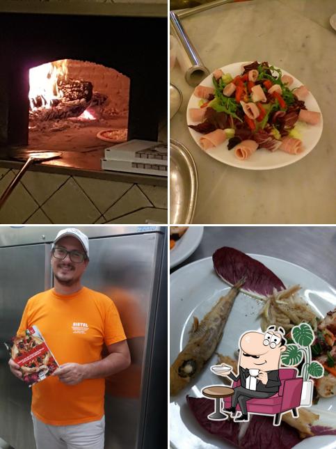Gli interni di Luigi Planet Pizzeria