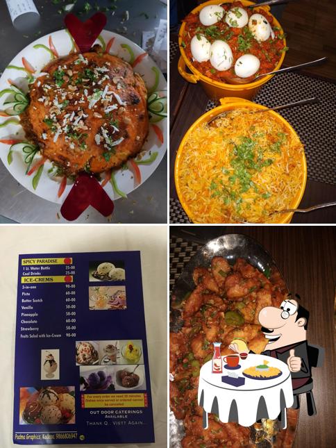 Get a burger at Spicy Paradise