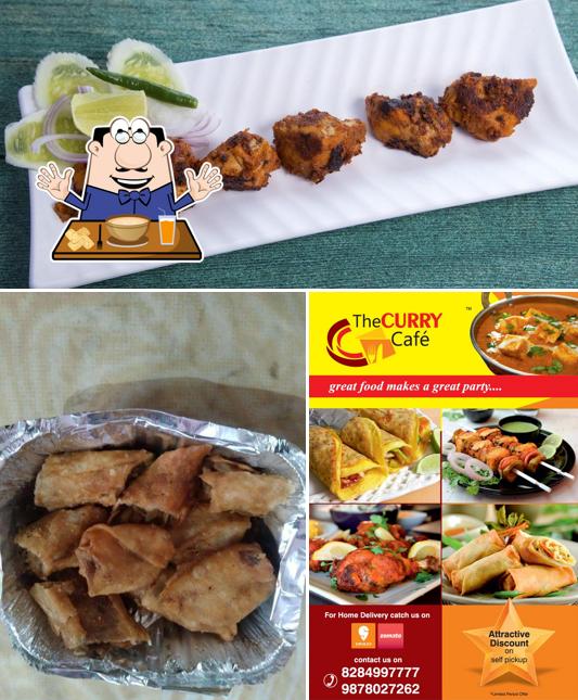 Food at The Curry Café