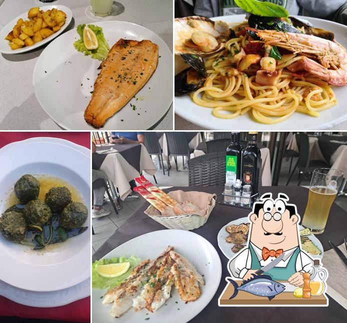 Salmone grigliato al Ristorante Pizzeria Stella