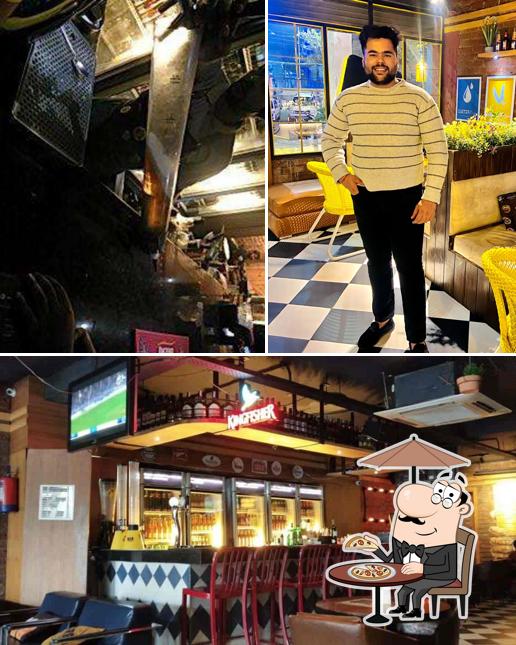 The Beer Café is distinguished by exterior and interior