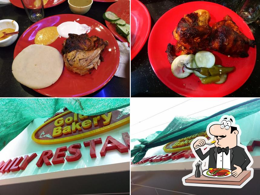 Food at New Golden Bakery & Restaurant