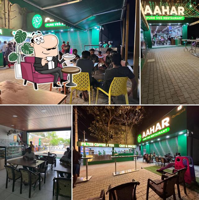Check out how AAHAR Pure Veg Restaurant looks inside