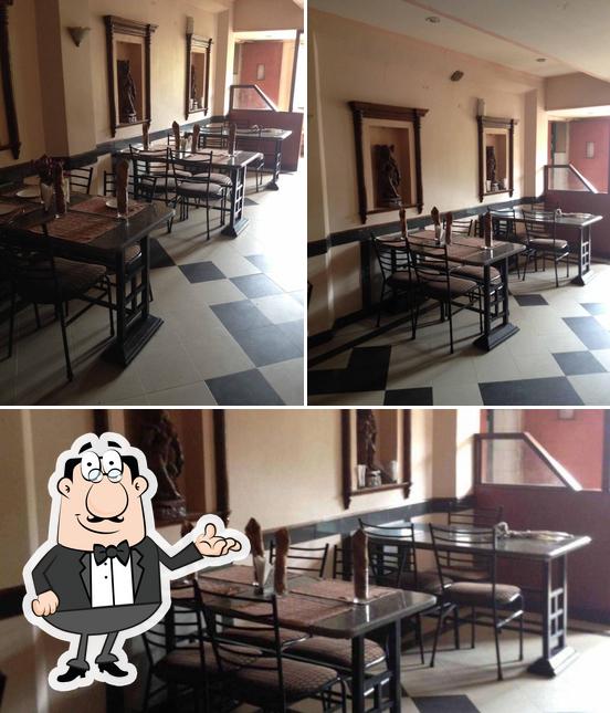 The interior of Annapurna Restaurant