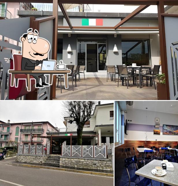 Gli interni di Caffé Mickey