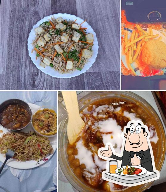 Food at Gupchup Chat