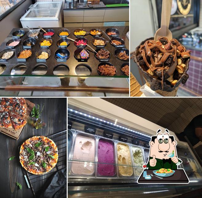 Ice cream at Huber & Holly Baner Pune