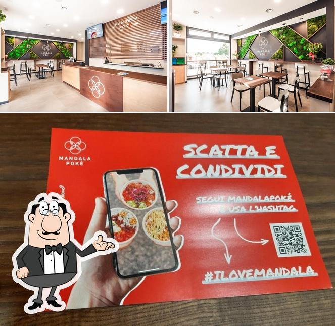Questa è la foto che mostra la interni e cibo di BAMBOO POKE - Eur Laurentina