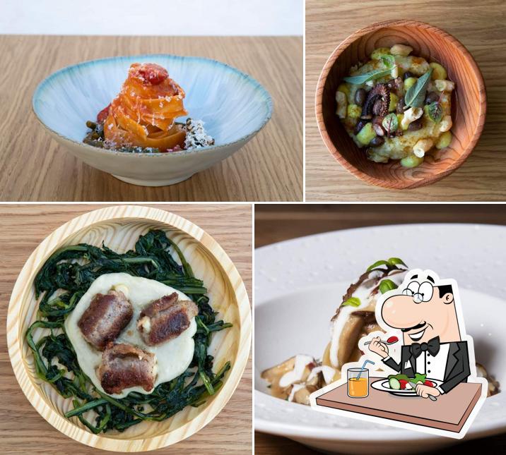 Cibo al Osteria Piatti Chiari