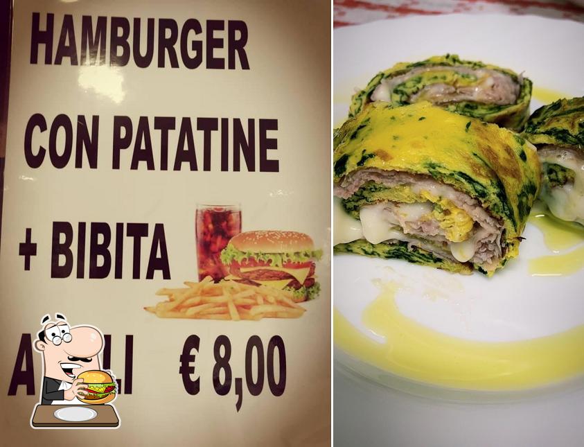Ordina un hamburger a Barbanera Pizzeria