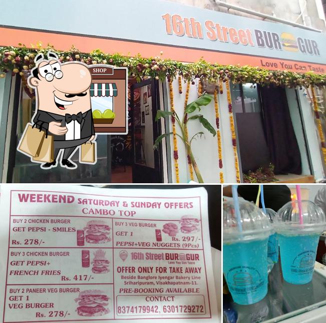 The exterior of 16thstreetburgers