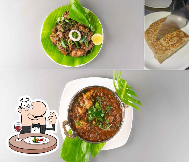 Meals at Arusuvai Bharatha Vilas
