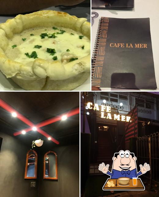 Clam chowder at Cafe La Mer