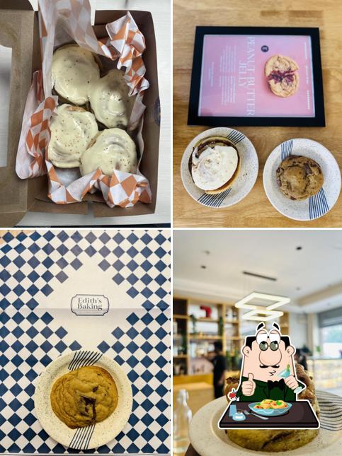 Food at Edith's Baking