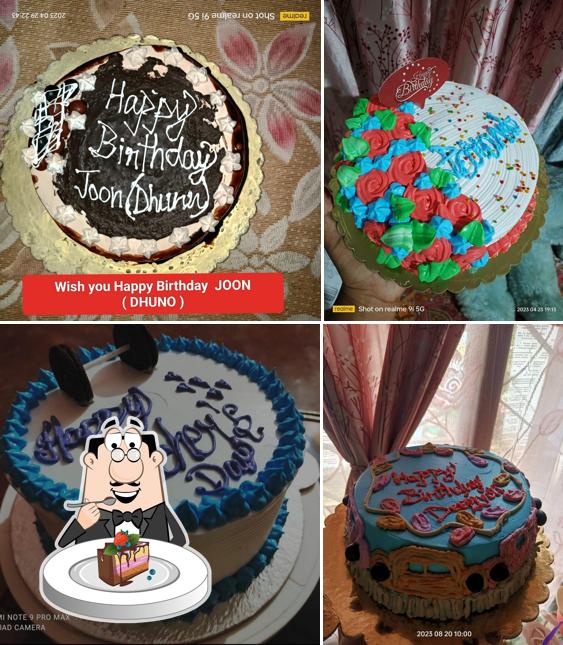 Chocolate cake at Kanku's kitchens Cakes & Bakery