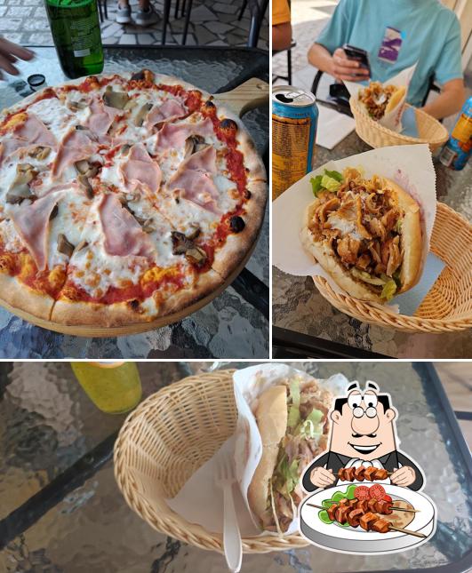 Panino con maiale stirato al Kebab&pizza nazionale
