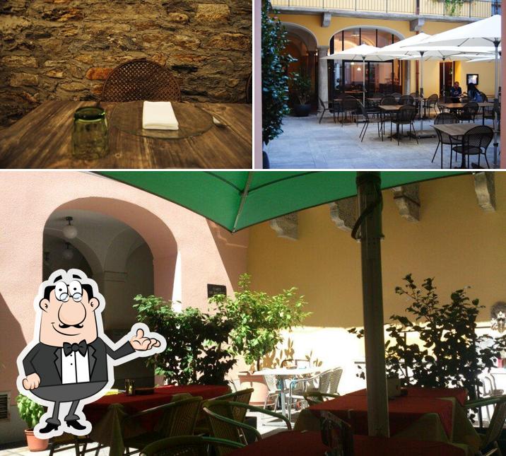 Siediti a un tavolo di La Corte In Fiore