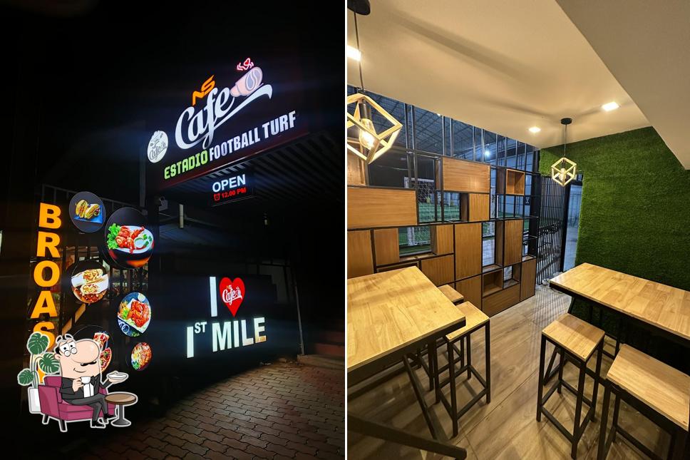 Check out how N S CAFE looks inside