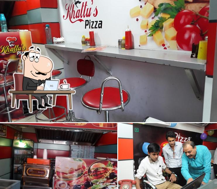 The interior of Pizza Point Kcp Foods