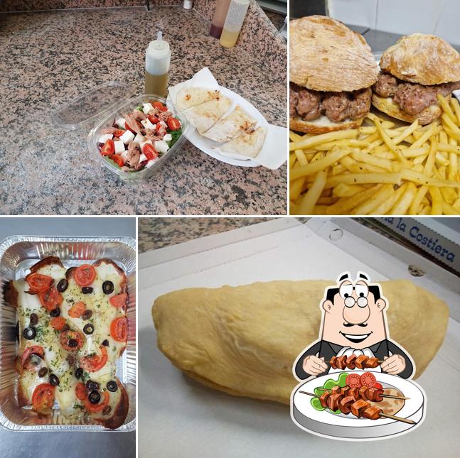 Panino con maiale stirato al Pizzeria da asporto La Costiera