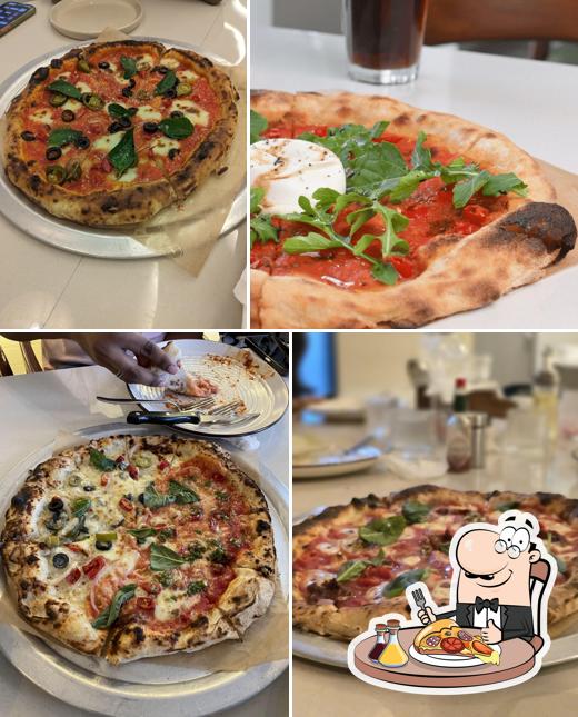 Pick pizza at Top Boy Pizzza