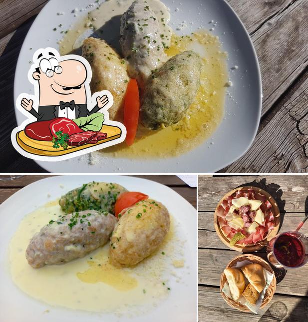 Prova i un pasto a base di carne a Waldschenke Kaltern