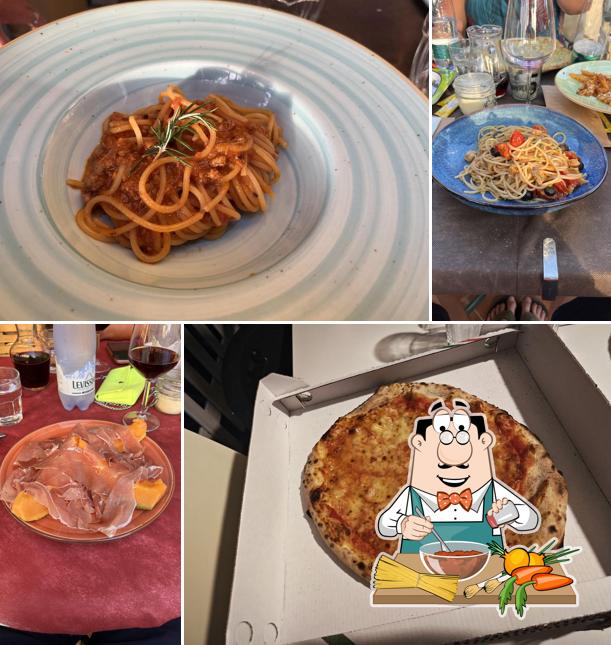 Spaghetti alla bolognese al la Corte dei Glicini