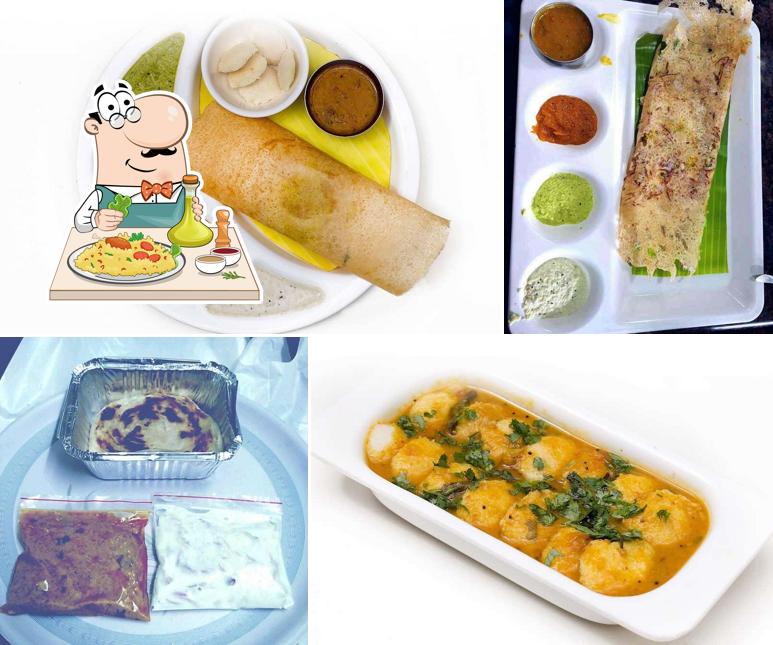 Food at Saravana Bavan