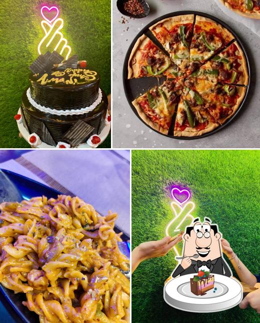 Chocolate cake at 7th Avenue Restaurant