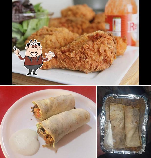 Meals at Arabecue fried chicken