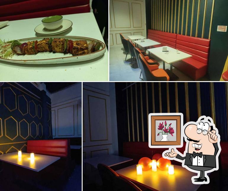The interior of BBoys Restaurant
