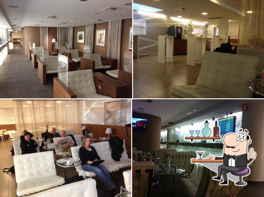 Dai un'occhiata agli interni di Business Lounge
