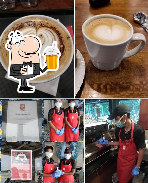 Café Coffee Day provides a range of beverages