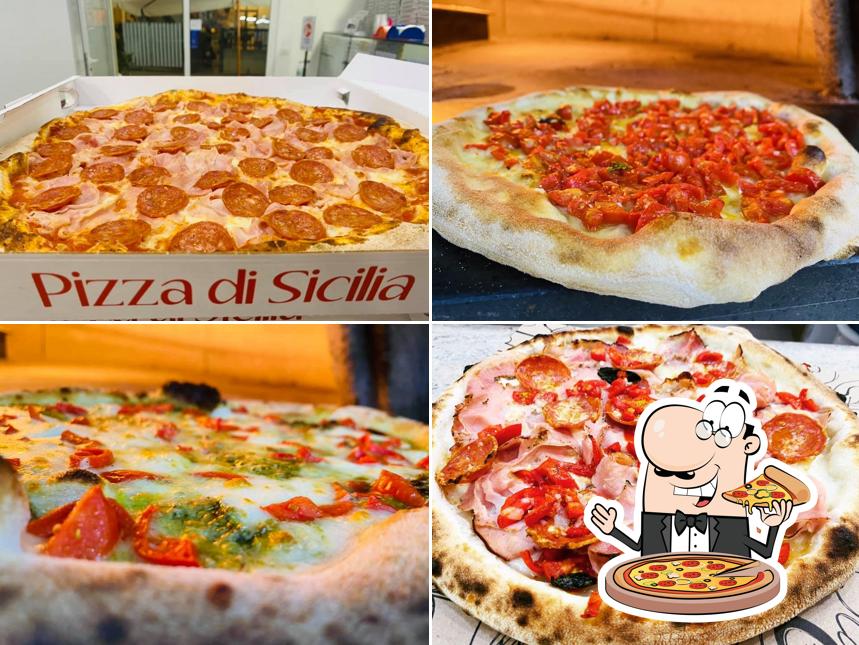 Prenditi tra le svariate varianti di pizza