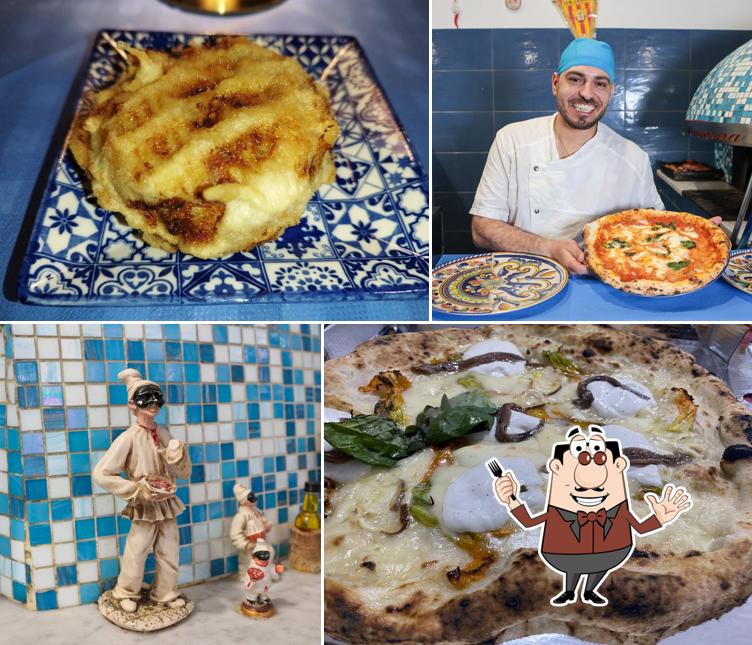 Platti al Pizzeria Malafemmena