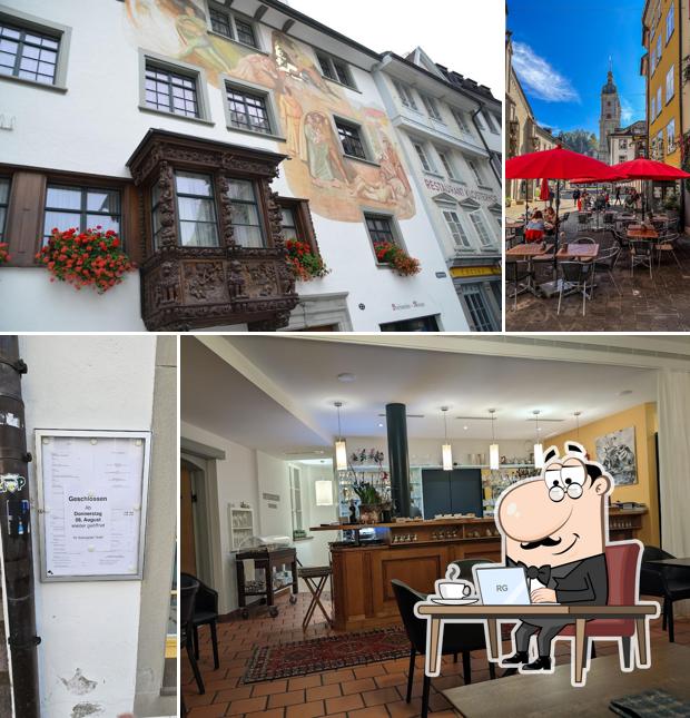 Gli interni di Am Gallusplatz
