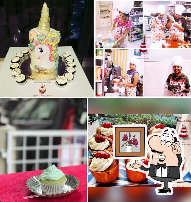 The interior of Bakeaddiction Bakery & Baking Classes