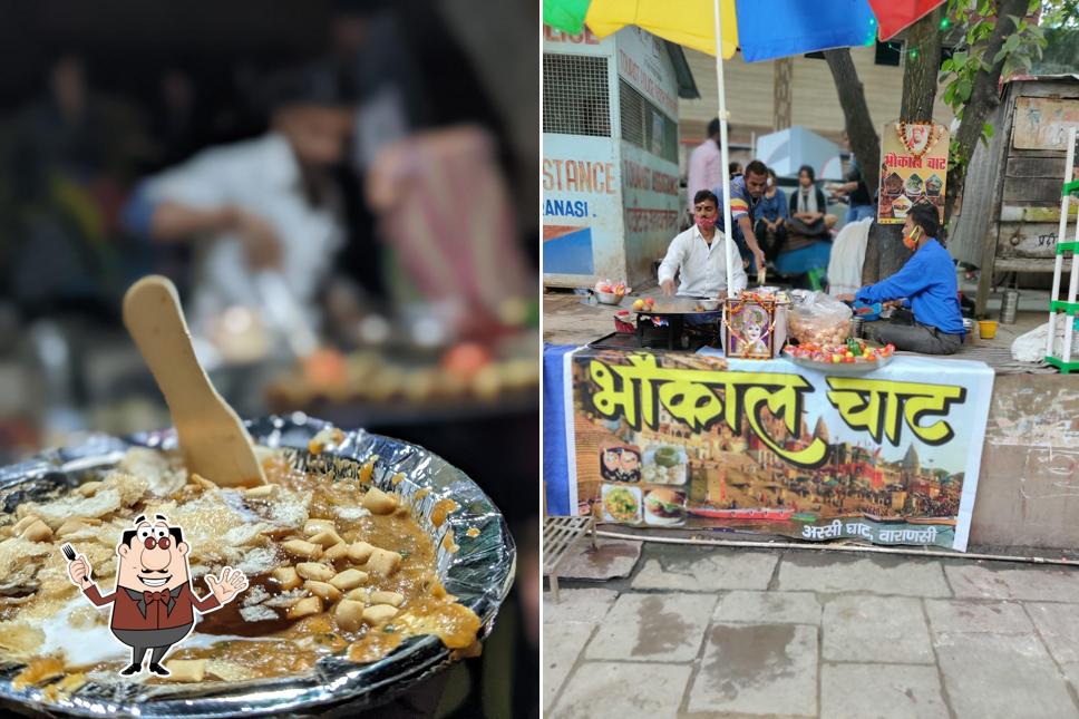Food at Bhaukal Chat House