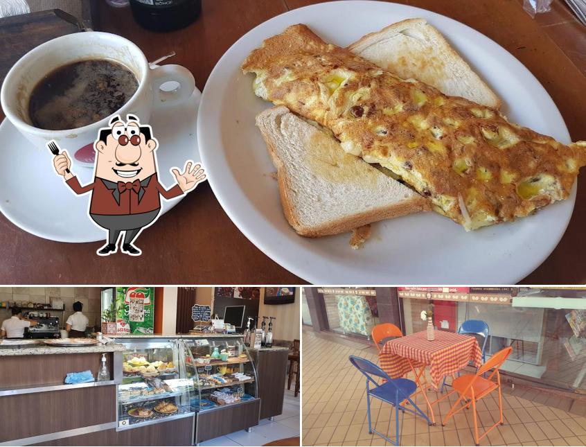 Platos en Café Cremoso Cafeteria