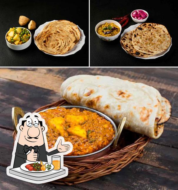 Food at Daal Rotti