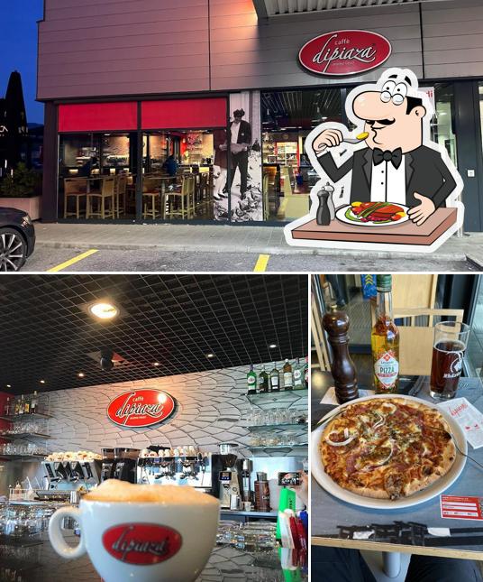 Questa è la immagine che raffigura la cibo e esterno di Di Piazza