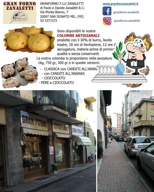 Gli esterni di Gran Forno F.Lli Zanaletti