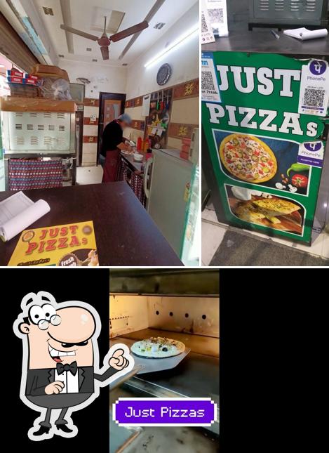 The interior of Just Pizzas The interior of Just Pizzas