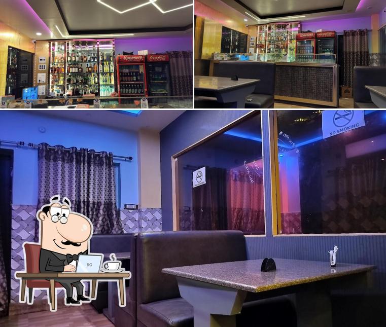 Check out how MAHARAJA HOTAL CUM BAR looks inside