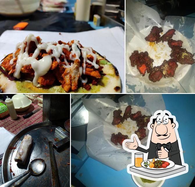 Meals at Manna food's Rajkot( varieties of shawarma)