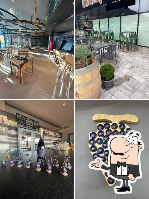 Gli interni di Michel Bistrot