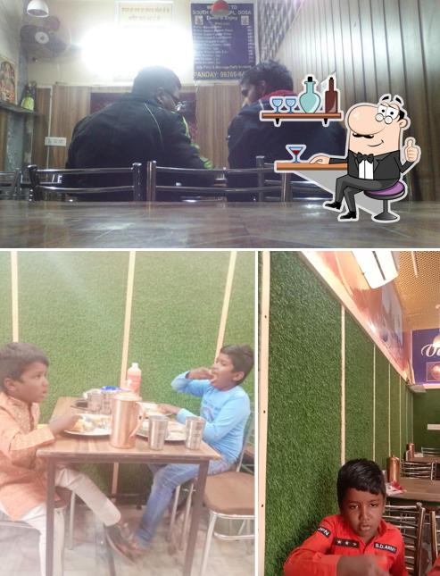 The interior of Pandey Madrasi Dosa