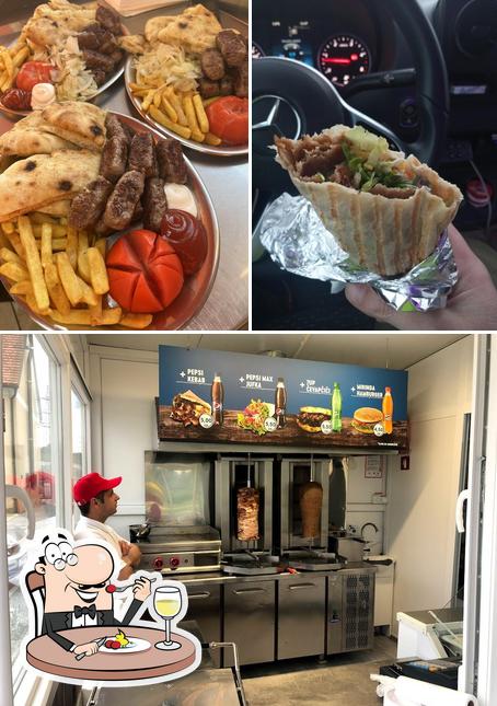 Guarda la foto che mostra la cibo e interni di Fast food Grill Elsa Vojnik / Arclin