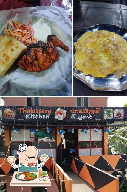 The restaurant's food and exterior